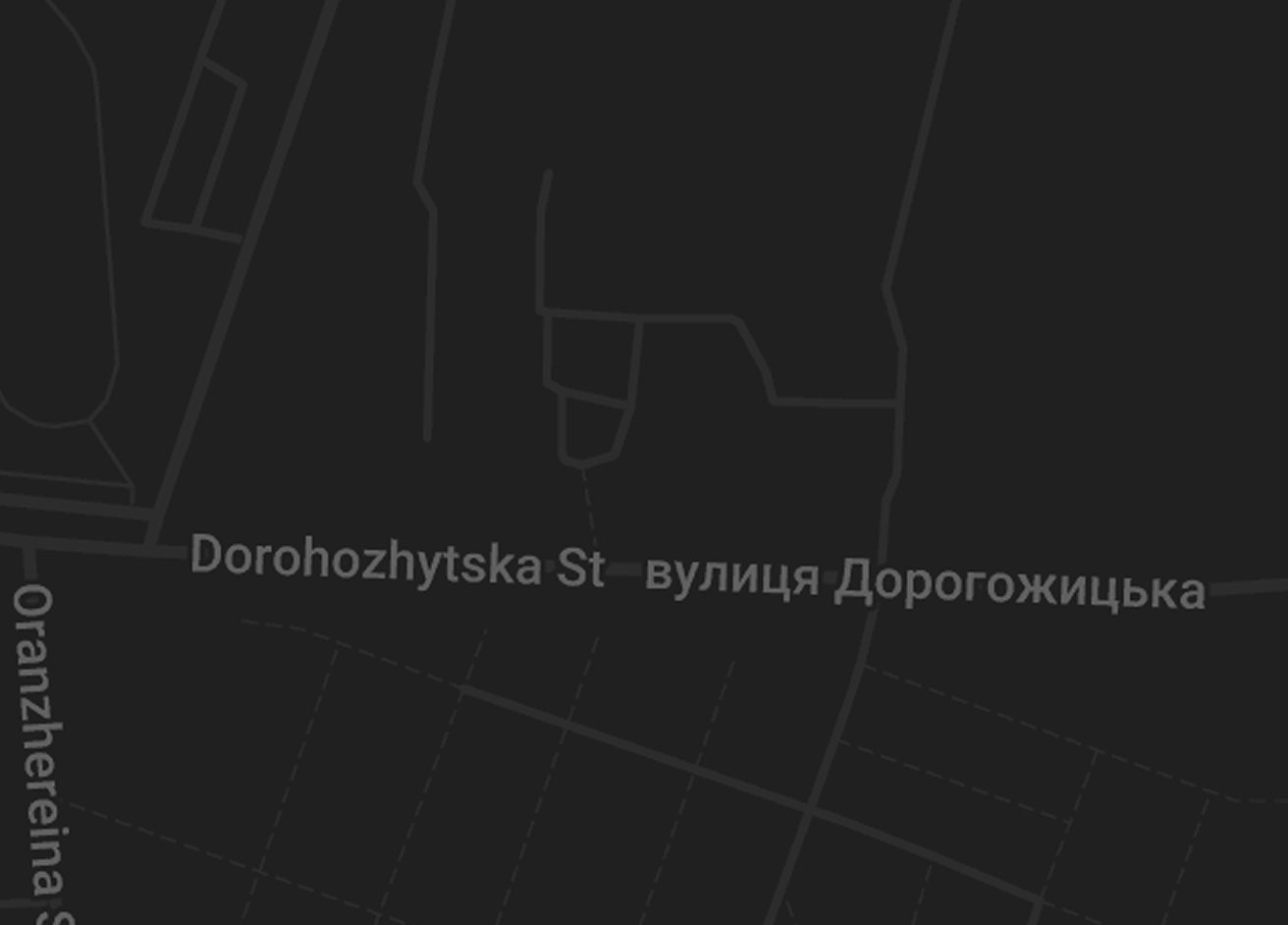 Мапа: вул. Дорогожицька 3, Київ